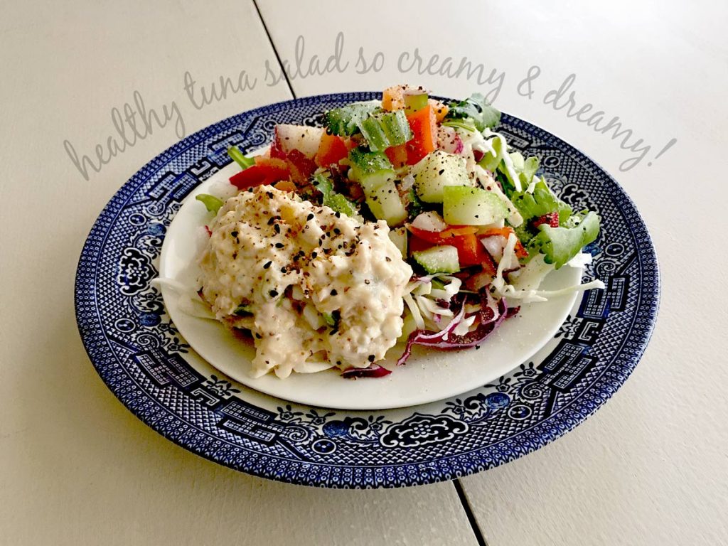 Healthy Tuna Salad from Bari Healthy Life is so creamy and dreamy, you'll forget it's healthy.